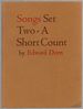 Songs Set Two: a Short Count