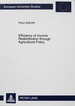 Efficiency of Income Redistribution Through Agricultural Policy: A Welfare Economic Analysis