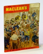 Maclean's, Canada's National Magazine, 1 November 1945, Vol. 58, No. 21: Flt. -Lieut. Tony Pengelly and Real Great Escape From Stalag Luft III (Part I of 2)