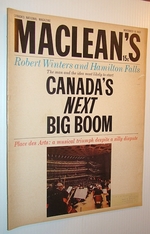 Maclean's Magazine, November 16, 1963-Hydro Development at Hamilton Falls, Labrador