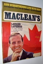 Maclean's-Canada's National Magazine, October 1967-Laurier Lapierre Cover Photo / Steam Age Tractors