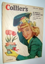 Collier's Magazine, April 3, 1948-Effects of Inflation on America's Middle Class