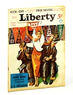 Liberty Magazine, October [Oct. ] 14, 1933, Vol. 10, No. 41-the Private Life of Football Star Ernie Nevers