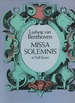 Missa Solemnis in Full Score (Dover Music Scores)