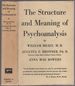 The Structure and Meaning of Psychoanalysis