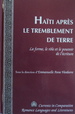 Hati aprs le tremblement de terre; La forme, le rle et le pouvoir de l'criture