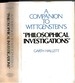 A Companion to Wittgenstein's "Philosophical Investigations"