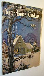 Better Homes and Gardens Magazine, January 1925-Gunston Hall, the Home of George Mason