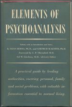 Elements of Psychoanalysis
