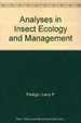 Analyses in Insect Ecology and Management