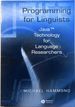Programming for Linguists: Java Technology for Language Researchers