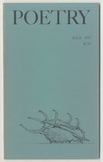 Poetry-Volume Cxx, Number 4, July 1972