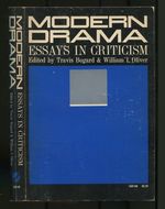 Modern Drama: Essays in Criticism