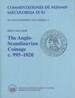 Anglo-Scandanavian Coinage c. 995-1020 (In Seucia Repertis. Nova Series 9; Commentationes de Nummis Saeculorum IX-XI)