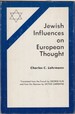 Jewish Influences on European Thought