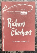 Richard Eberhart (Pamphlets on American Writers Series, No. 55)