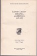 Scott County Virginia Marriages, 1815-1853