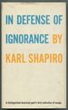 In Defense of Ignorance