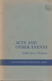 Acts and Other Events