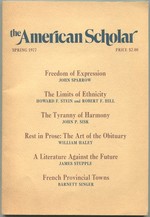 The American Scholar-Volume 46, Number 2, Spring, 1977