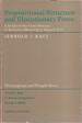 Propositional Structure and Illocutionary Force: a Study of the Contribution of Sentence Meaning to Speech Acts