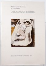 A Retrospective Exhibition of Paintings By Alexander Brook (1898-1980)