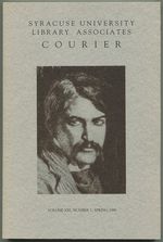 Syracuse University Library Associates: the Courier-Volume XXI, Number 1, Spring 1986