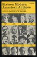 Sixteen Modern American Authors: a Survey of Research and Criticism