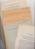 7 Rare Offprints By Nobel Prize Winner Charles Huggins By Huggins, Charles Paul S. Russell, William J. Noonan, William O. Webster, William Neal, Stanley H. Moulton, Donald F. McDonald