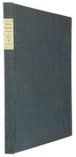 Bruce Rogers. Designer of Books. With a List of the Books Printed Under Mr. Roger's Supervision