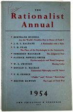 The Rationalist Annual for the Year 1954