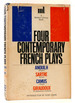 Four Contemporary French Plays