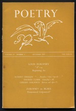 Poetry  Vol. 107, No. 2, October 1965