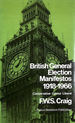 British General Election Manifestos, 1918-66