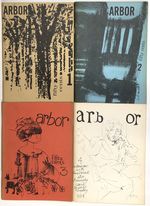 Arbor, a Magazine of Contemporary Literature; Collection of the First 4 Issues; First Issue (1960)-Fourth Issue (1961)