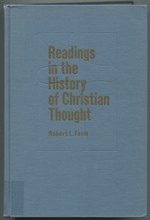 Readings in the History of Christian Thought