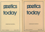 Poetics Today: Narratology Revisited I and Narratology Revisited II (Volume 11, Nos. 2 and 4)