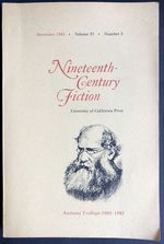 Nineteenth-Century Fiction December 1982: Special Issue, Anthony Trollope, 1882-1982