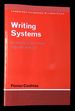 Writing Systems: an Introduction to Their Linguistic Analysis