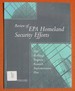 Review of Epa Homeland Security Efforts: Safe Buildings Program Research Implementation Plan