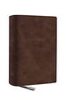 Net, Abide Bible, Leathersoft, Brown, Comfort Print: Holy Bible