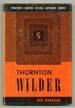 Thornton Wilder (Twayne's United States Authors Series, 5)