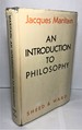An Introduction to Philosophy
