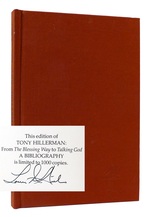 Tony Hillerman: From the Blessing Way to Talking God a Bibliography Signed