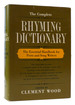 The Complete Rhyming Dictionary and Poet's Craft Book