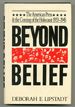 Beyond Belief: the American Press and the Coming of the Holocaust