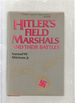 Hitler's Field Marshals