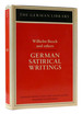 German Satirical Writings Edited By Dieter P. Lotze and Volkmar Sander. Foreword By John Simon