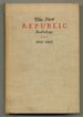 The New Republic Anthology: 1915-1935