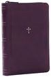 Nkjv Compact Paragraph-Style Bible W/ 43, 000 Cross References, Purple Leathersoft With Zipper, Red Letter, Comfort Print: Holy Bible, New King James Version: Holy Bible, New King James Version